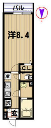 ファーレ亀戸の物件間取画像